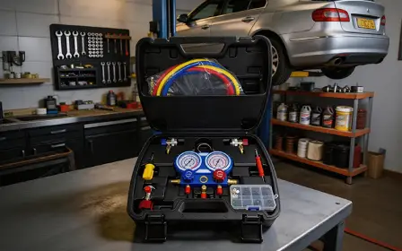 picture showing ACTECmax manifold guage kit