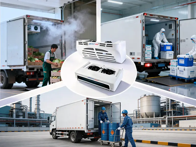 Industry Applications of reefer truck(transport refrigeration units)