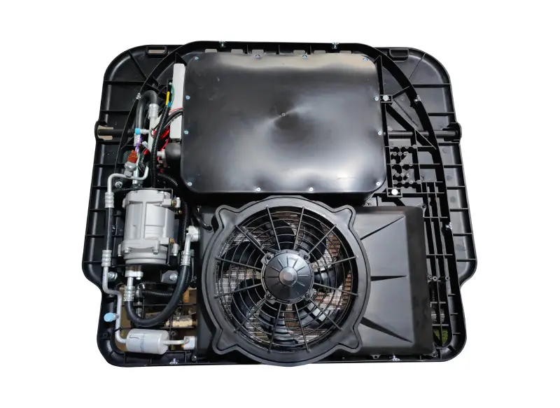 the structure of integrated parking ac conditioner